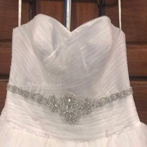 OLEG CASSINI WEDDING PROM DRESS SIZE 16